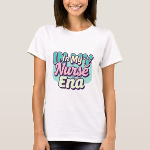 Camiseta Retro Pastel “Na Minha Era de Enfermeira”