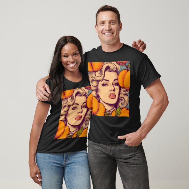 Camiseta Retro Peach Fuzz (Unissex)