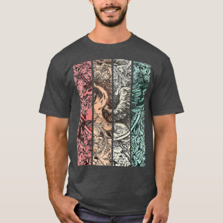 Camiseta Retro Pegasus Horse Míthologia Grega Pagan