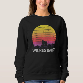 Camiseta Retro Pennsylvania Wilkes Barre Skyline Vintage Ur