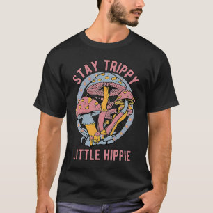 Camiseta Retro Permaneça Trippy Hippie Groovecore