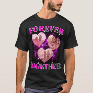 Camiseta Retro Personalizada Pink Hearts Anos 80 9