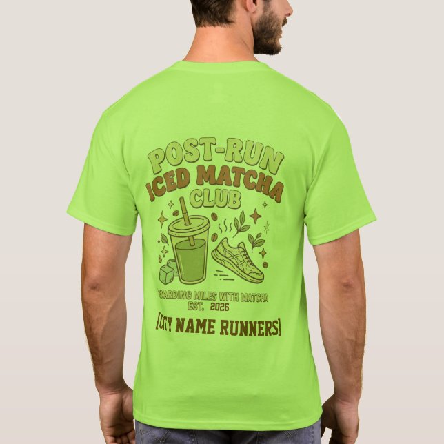 Camiseta Retro Personalizada Pós-Corrida Iced Matc (Verso)