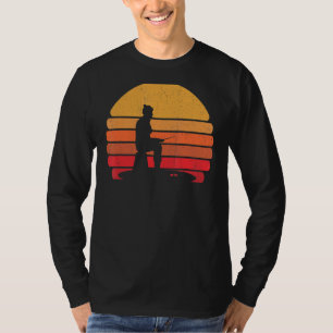 Camiseta Retro Pesca Do Gelo Congelada Lago Vintage Peixe F