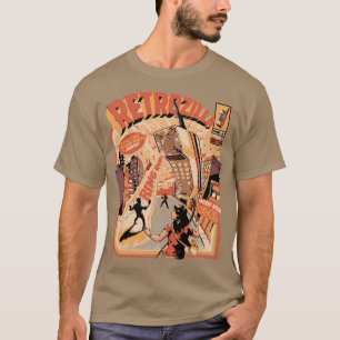 Camiseta Retro Phonezilla Preto