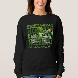 Camiseta Retro  Pickleball Mama Player Cute Pickle Ball