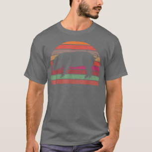 Camiseta Retro Pig Vintage Pig Silhouter Farmer Animal Lov