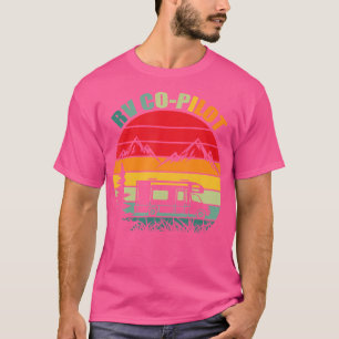 Camiseta Retro-Pilot Retro Vintage Camper Funny Camping Hi