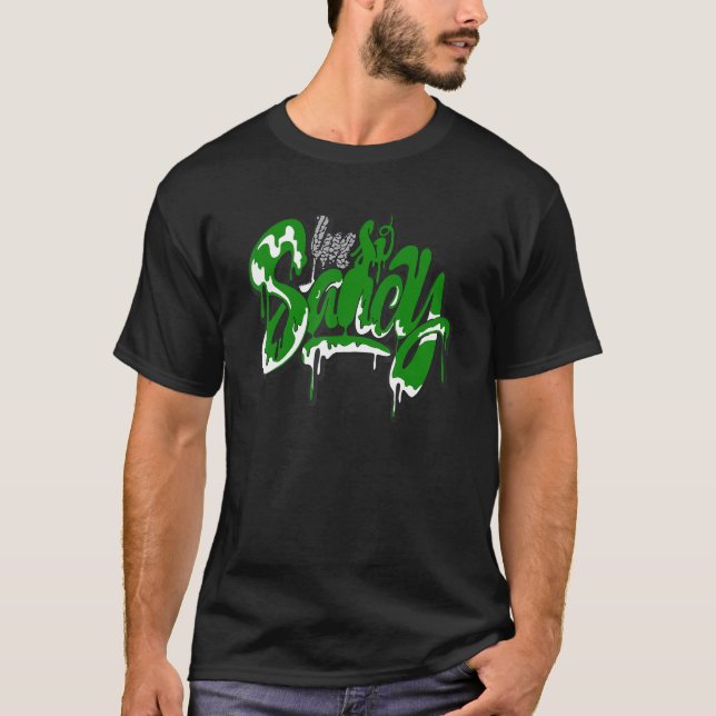 Camiseta Retro Pine Green 3 s Tee I'm So Saucy Streetwear 3 (Frente)