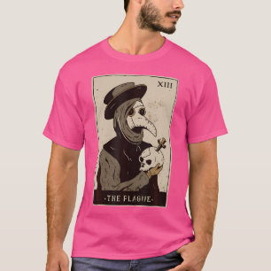 Camiseta Retro Plague Médico Médico Medieval Gótico Cérebro