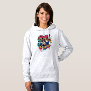 Camiseta Retro Pop Art – Estilo Juventude Vibrante