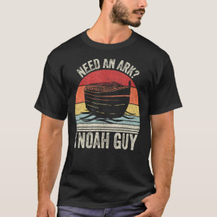 Camiseta Retro Precisa De Arca Eu Noah Cara Christian Pun E