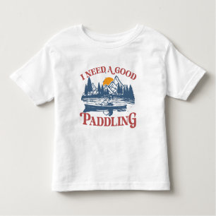 Camiseta Retro Preciso De Um Bom Paddling Kayaking Kayaker