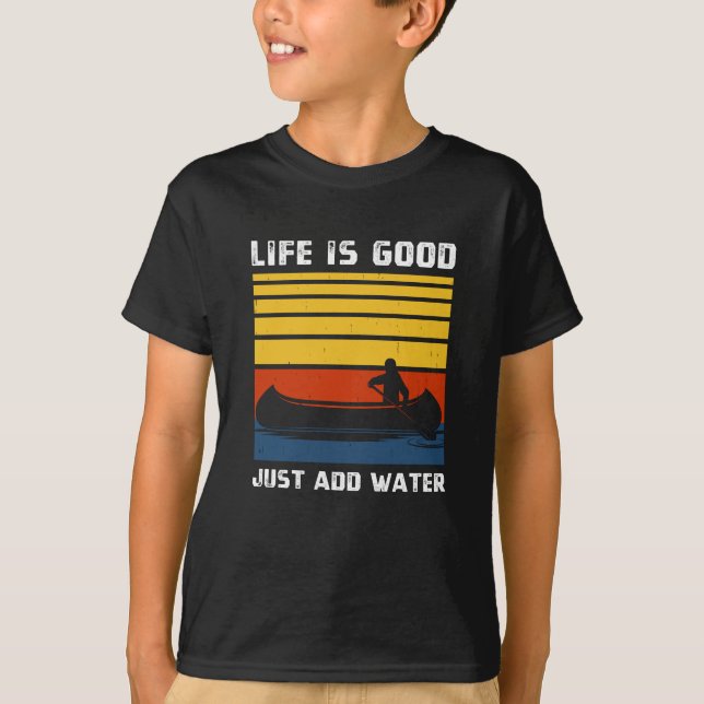 Camiseta Retro Preciso De Um Bom Paddling Kayaking Kayaker (Frente)