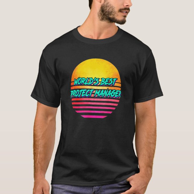 Camiseta Retro Project Manager (Frente)