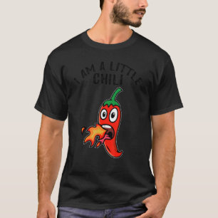 Camiseta Retro Pun Apenas Um Chili Eu Sou Um Pequeno Chili