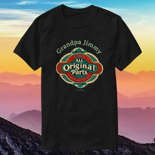 Camiseta Retro Quase Todas As Peças Originais Personalizada