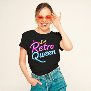 Camiseta "Retro Queen"