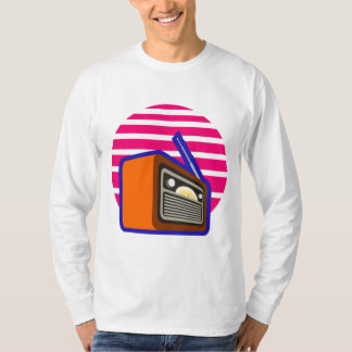 Camiseta Retro Radio | Gráfico de Música Clássica 