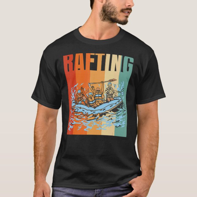 Camiseta Retro Rafting 1 (Frente)