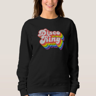 Camiseta Retro Rainbow Disco King 70s