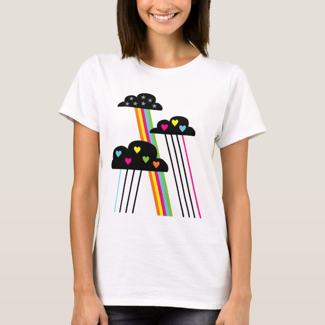 Camiseta Retro Rainbows Tee (Frente)