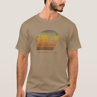 Camiseta Retro Red Rock Canyon Nevada Rock Climbing Fan vin