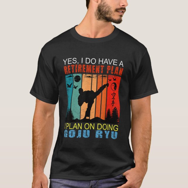 Camiseta Retrô - Reforma do Slogan do Sunset Eu Planejo Ir (Frente)