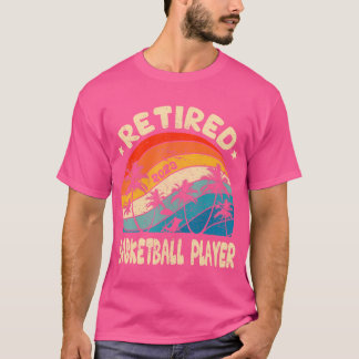 Camiseta Retrô Retirado do Jogador de Basquete Retimento