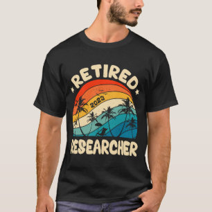 Camiseta Retrô Retirado Pesquisador Vintage, Aposentação Fu
