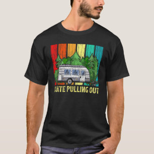 Camiseta Retro Retron Viagem Trailer I Odeio Puxar