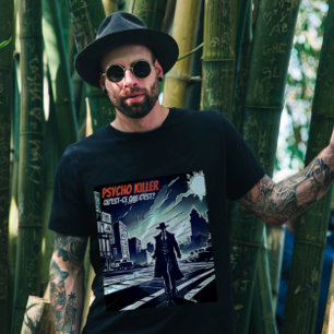 Camiseta Retro Rock Psycho Killer Quest-ce Que Ces