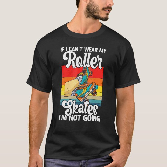 Camiseta Retro Rollerskates 80's Derby Roller Skating for T (Frente)
