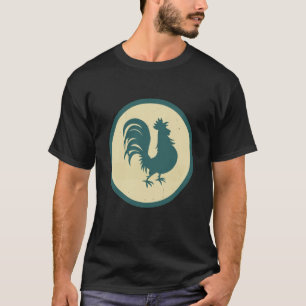 Camiseta Retro Rooster Vintage Animal de criação