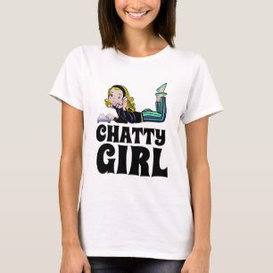 CAMISETA RETRO ROTARY PHONE CHATTY GIRL T-SHIRL
