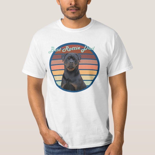 Camiseta Retro Rottweiler (Frente)