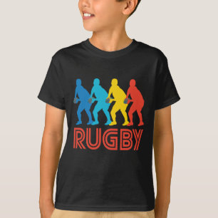 Camiseta Retro Rugby Pop Art