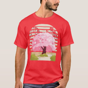 Camiseta Retro Sakura da Cherry Blossom no Japão