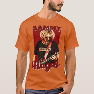 Camiseta Retro Sammy Hagar Grunge TSirt