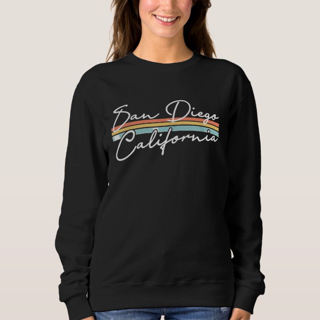 Camiseta Retro San Diego California (Frente)