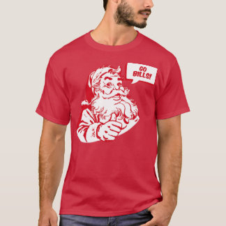 Camiseta Retro Santa Claus Go Bills