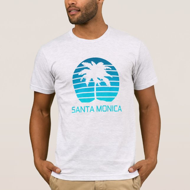 Camiseta Retro Santa Mônica (Frente)