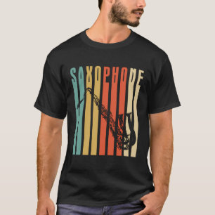 Camiseta Retro-saxofone