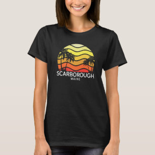 Camiseta Retro Scarborough Surf Beach Vintage Palm Veneice 