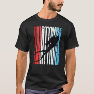 Camiseta Retro Scuba Diving 39º Aniversário do Mergulhador