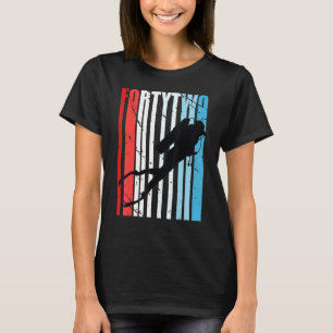 Camiseta Retro Scuba Merging 42º aniversário Mergulhador no