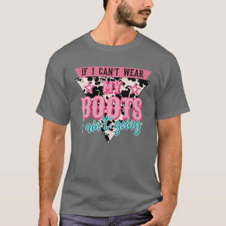 Camiseta Retro se não consigo Vestir as minhas botas não vo