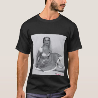 Camiseta retrô sexy vintage pinup Heidi