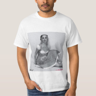 Camiseta retrô sexy vintage pinup Heidi