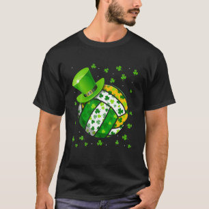 Camiseta Retro Shamrock, Rua desportiva de vôlei. Dia de P